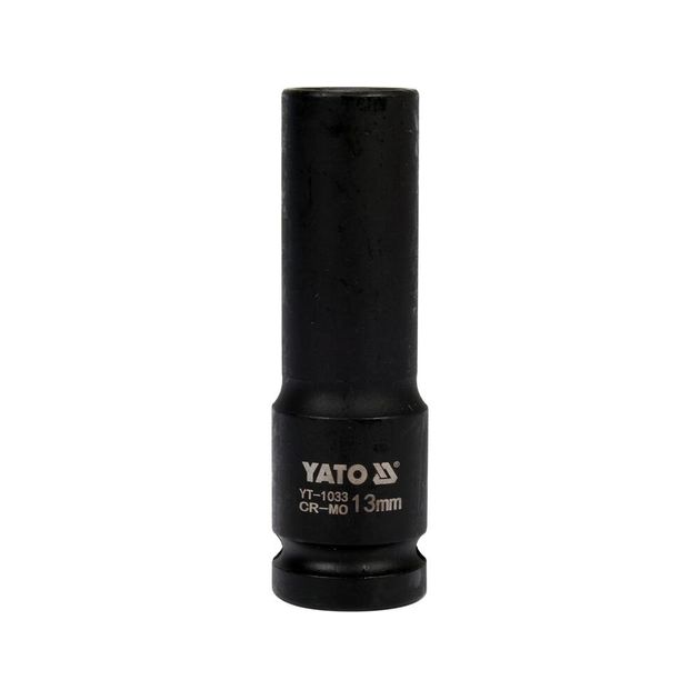 Головка торцевая ударная 6-гранная 1/2" 13 мм YATO (YT-1033), фото , изображение 2 | SNABZHENIE.com.ua