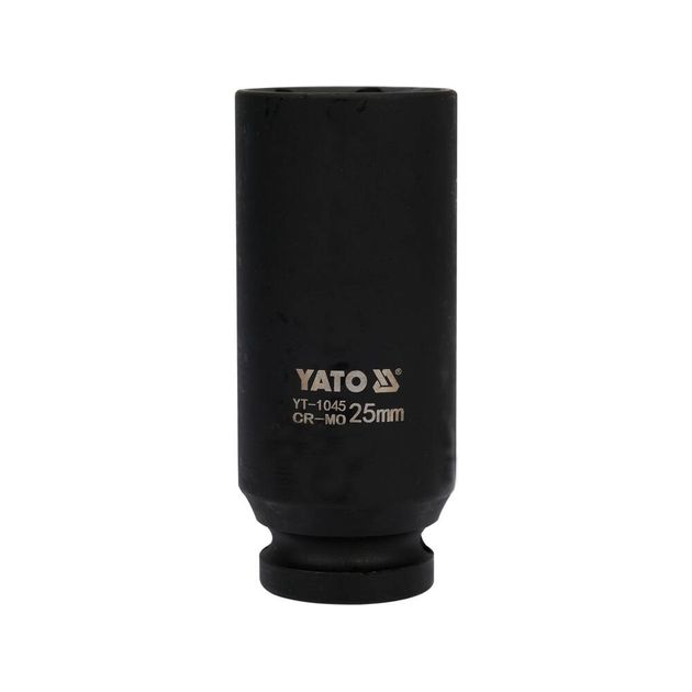 Головка торцевая ударная 6-гранная 1/2", 25 мм, YATO (YT-1045), фото , изображение 2 | SNABZHENIE.com.ua