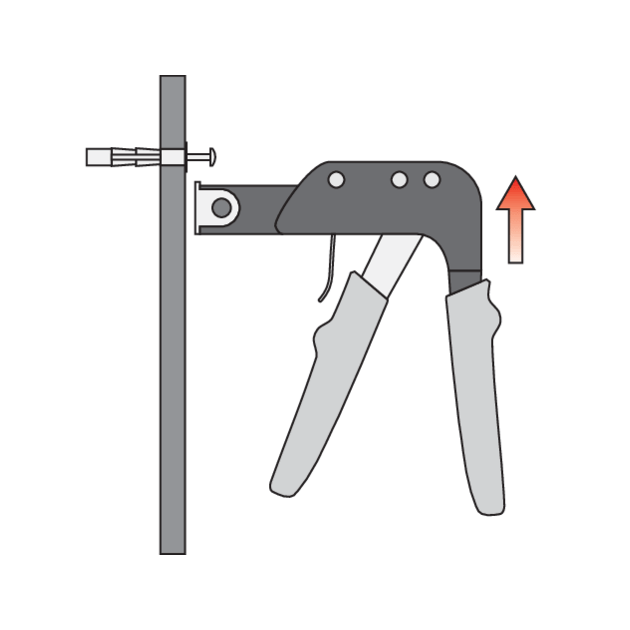 Заклепочник дюбелів "Molly" VOREL з шайбою Ø= 7, 9 мм [10/40], фото , изображение 9 | SNABZHENIE.com.ua