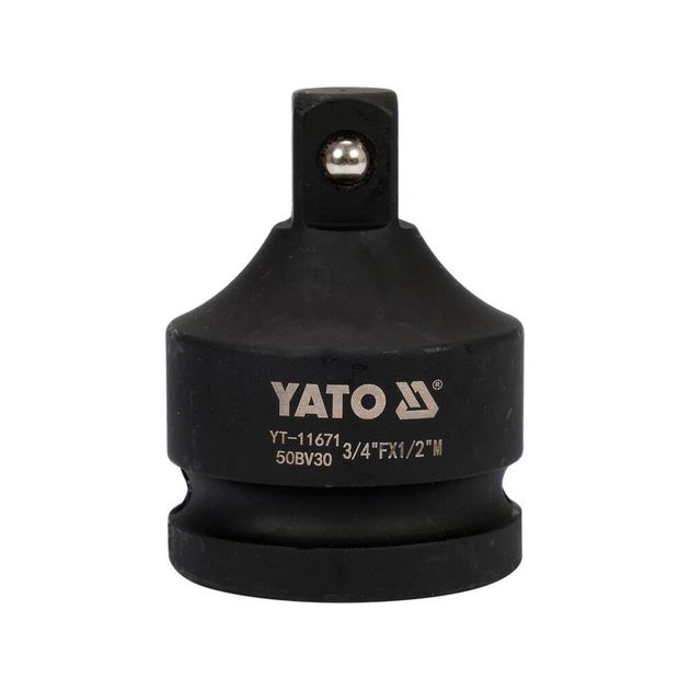 Переходник ударный 3/4" на 1/2", 55 мм YATO (YT-11671), фото , изображение 2 | SNABZHENIE.com.ua Переходник ударный 3/4" на 1/2", 55 мм YATO (YT-11671), фото , изображение 2 | SNABZHENIE.com.ua