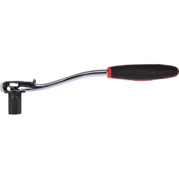 Трещотка шестигранна, вигнута YATO HEX12, HRC 42-48, з прорезиненою ергономічною ручкою (YT-02395), фото , зображення 4 | SNABZHENIE.com.ua Трещотка шестигранна, вигнута YATO HEX12, HRC 42-48, з прорезиненою ергономічною ручкою (YT-02395), фото , зображення 4 | SNABZHENIE.com.ua