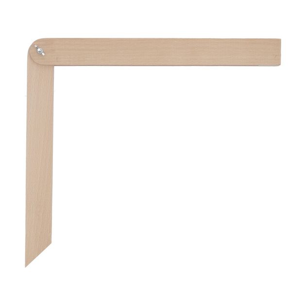 Кутомір регулюючий VOREL : L= 400 мм, дерев'яний [60], фото , зображення 2 | SNABZHENIE.com.ua