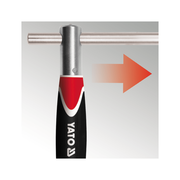 Адаптер тип T с вращающейся ручкой 3/8, длина 310 мм YATO, фото , изображение 2 | SNABZHENIE.com.ua