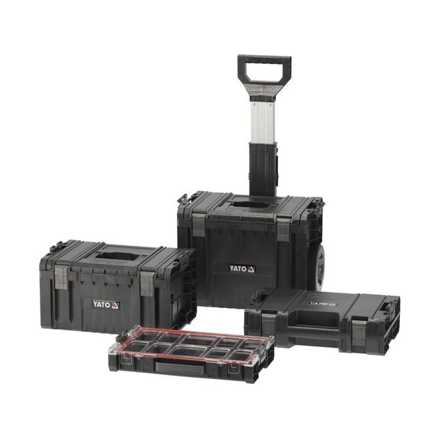 Ящики для інструментів YATO, 4 шт. 770x450x380 мм, на колесах, до модуля 35B23B41G28W S12, фото , зображення 11 | SNABZHENIE.com.ua