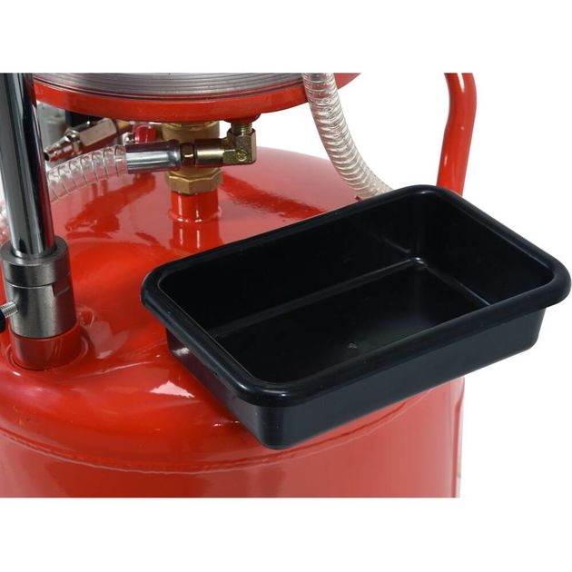 Устрій для слива масла на колесах пневматичний YATO 90л, фото , зображення 5 | SNABZHENIE.com.ua