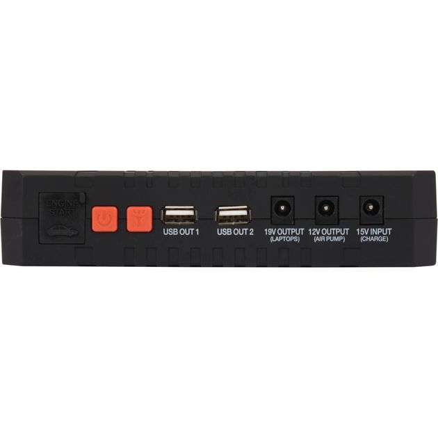 Пускова-зарядна батарея Li-Pol YATO 12000 мАг, 300/500 А, живлення через USB: 5В, 2А, фото , зображення 2 | SNABZHENIE.com.ua