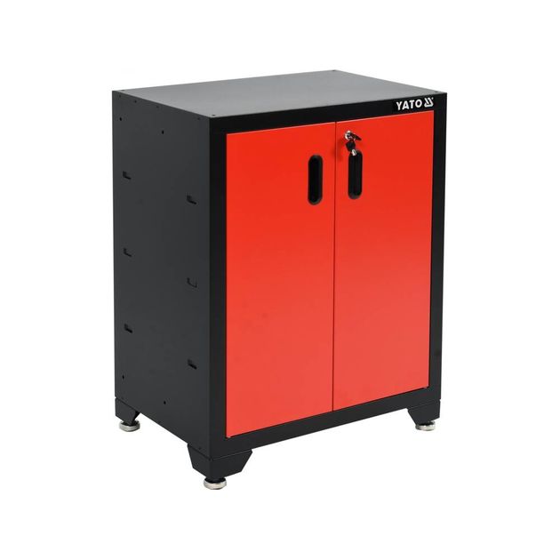 Шкаф для мастерской YATO с 1 полкой, 660 x 457 x 863 мм, фото , изображение 2 | SNABZHENIE.com.ua Шкаф для мастерской YATO с 1 полкой, 660 x 457 x 863 мм, фото , изображение 2 | SNABZHENIE.com.ua