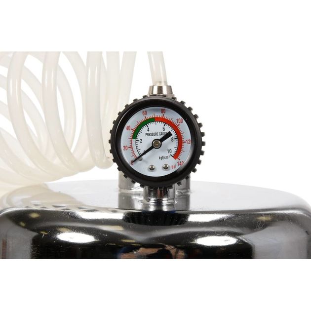 Устройство для замены жидкости в тормозах YATO, 2.7 Bar, 5 л, шланг 6 м, фото , изображение 5 | SNABZHENIE.com.ua