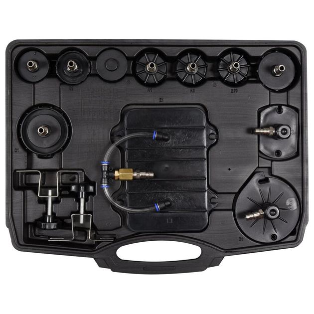 Устройство для замены жидкости в тормозах YATO, 2.7 Bar, 5 л, шланг 6 м, фото , изображение 8 | SNABZHENIE.com.ua