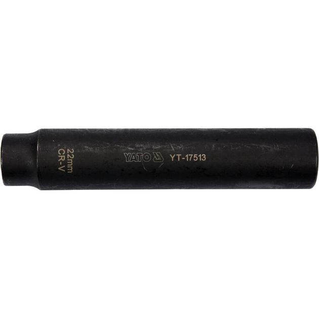 Головка торцевая открытая для лямбда-зонда YATO 1/2" М22 150 мм, фото , изображение 5 | SNABZHENIE.com.ua