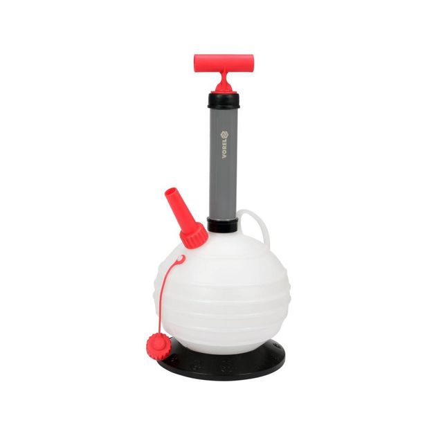 Ручная помпа для откачки масла VOREL, 6 л, 4 трубки, фото , изображение 2 | SNABZHENIE.com.ua