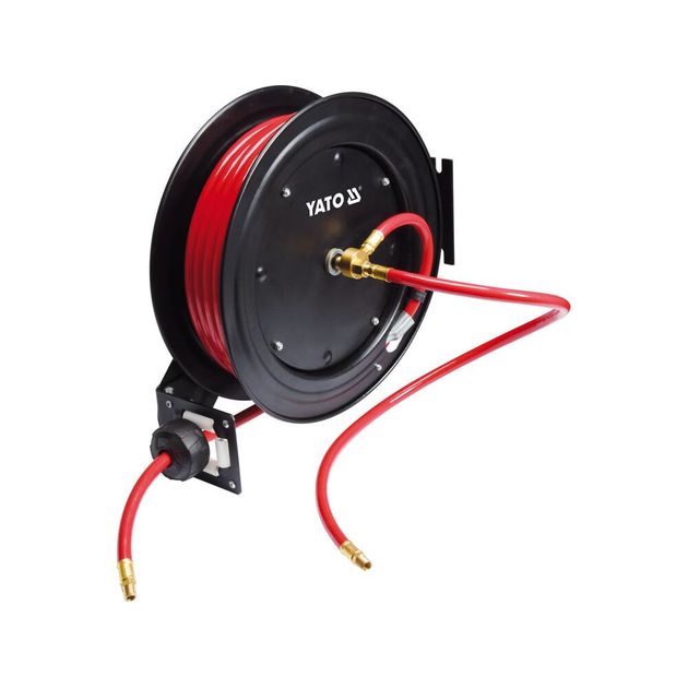 Пневматический шланг ПВХ YATO 1/4", 9.5 мм, 20 Bar, 15 м (YT-24250), фото , изображение 2 | SNABZHENIE.com.ua