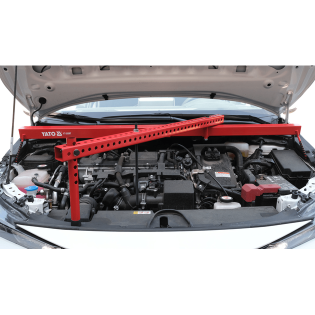 Балка для підвішування двигуна YATO до 320 кг, регуляція 90-160 см, фото , изображение 8 | SNABZHENIE.com.ua