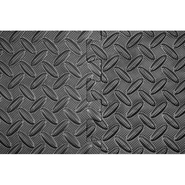 Килимки YATO підстилкові 60x60 см, 12 мм, 6 шт., з'єднуються «ластівковим хвостом», фото , изображение 2 | SNABZHENIE.com.ua