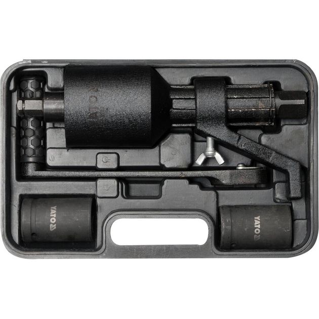 Редукторный вороток YATO 1/2", 2 скорости, 4200 Нм, 330 мм, фото , изображение 8 | SNABZHENIE.com.ua Редукторный вороток YATO 1/2", 2 скорости, 4200 Нм, 330 мм, фото , изображение 8 | SNABZHENIE.com.ua