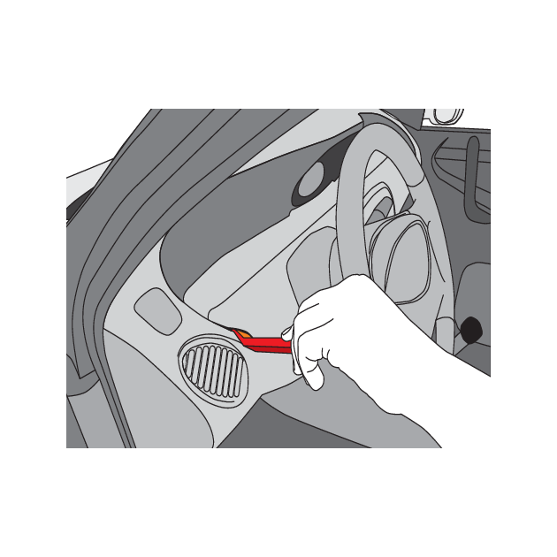 Съемники обивки YATO, набор 19 шт., фото , изображение 5 | SNABZHENIE.com.ua