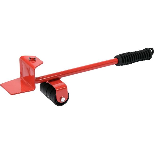 Набор для перемещения мебели YATO, 300 кг, 4 подставки + рычаг, фото , изображение 2 | SNABZHENIE.com.ua