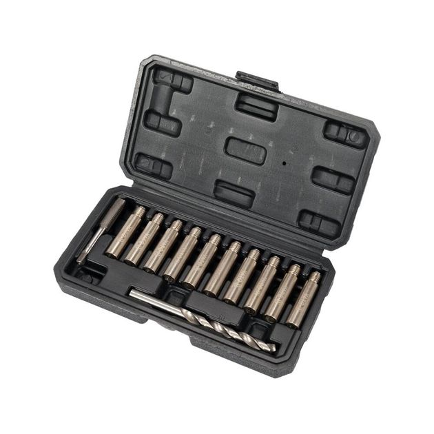 Набір для ремонту напрямних гальмівник колодок YATO для групи авто V.A.G., Ford, Opel, 12 елементів, фото , зображення 2 | SNABZHENIE.com.ua