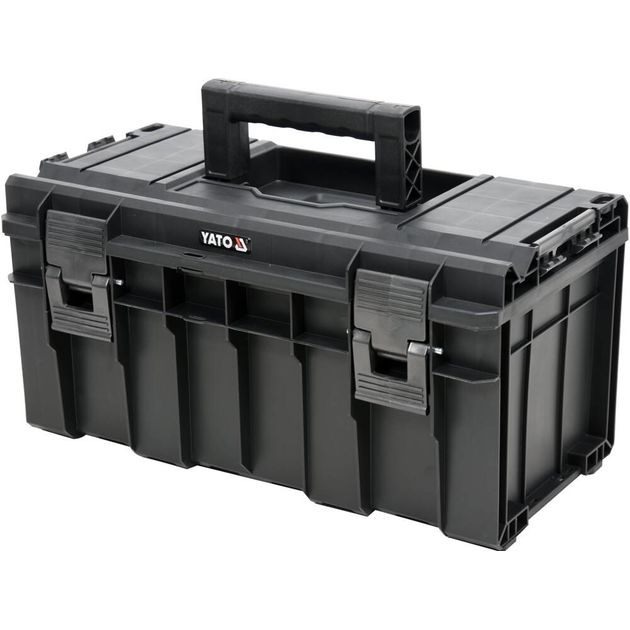 Ящик для инструментов YATO, 2 секции, 2 колеса, пластик, 855x425x645 мм, фото , изображение 6 | SNABZHENIE.com.ua Ящик для инструментов YATO, 2 секции, 2 колеса, пластик, 855x425x645 мм, фото , изображение 6 | SNABZHENIE.com.ua