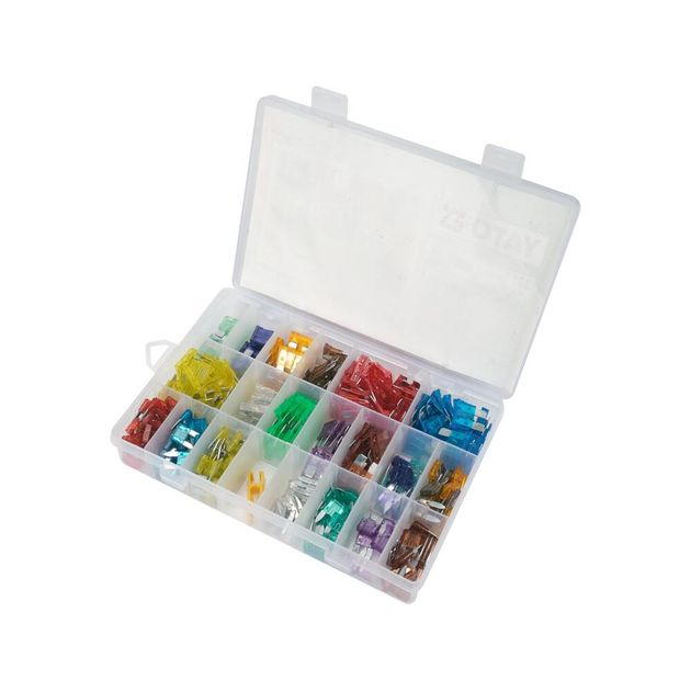 Запобіжники електричні до агрегатів YATO MINI, Standart, в асортименті 2-40 A, 301 шт, фото , зображення 2 | SNABZHENIE.com.ua