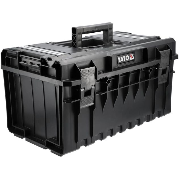 Ящик для инструментов YATO, 585x385x320 мм, пластиковый, фото , изображение 2 | SNABZHENIE.com.ua Ящик для инструментов YATO, 585x385x320 мм, пластиковый, фото , изображение 2 | SNABZHENIE.com.ua