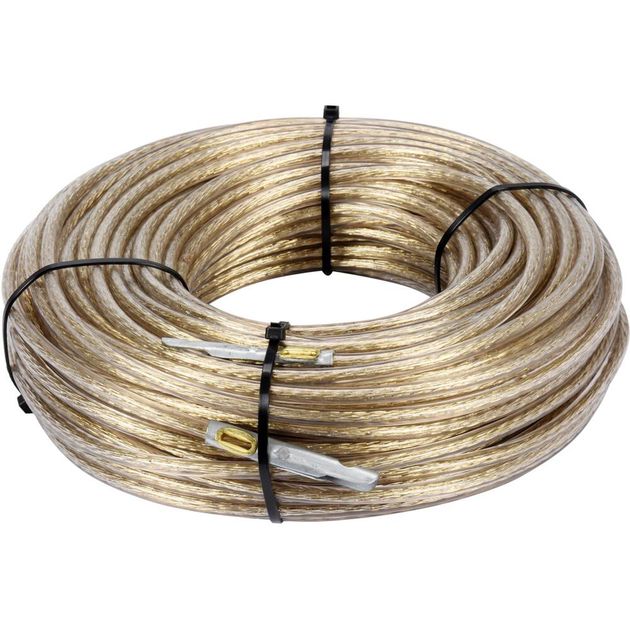 Трос стальной с наконечниками для пломб VOREL: Ø6 мм x 42 м, фото , изображение 2 | SNABZHENIE.com.ua