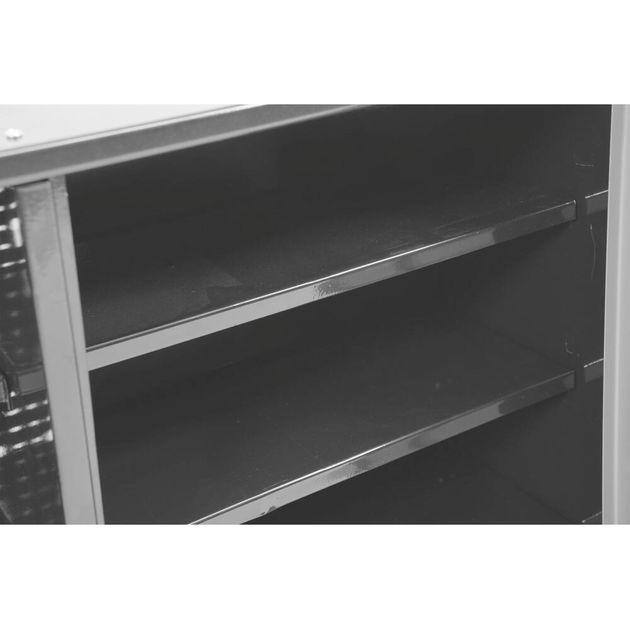 Шафа настінна VOREL для майстерні, 1125x265x630 мм, лакована бляха, фото , изображение 8 | SNABZHENIE.com.ua Шафа настінна VOREL для майстерні, 1125x265x630 мм, лакована бляха, фото , изображение 8 | SNABZHENIE.com.ua