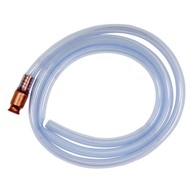 Шланг для зливу рідин самовсмоктуючий, зі зворотним клапаном VOREL : Ø=13 мм, L= 180 см, PVC [6/24], фото , зображення 6 | SNABZHENIE.com.ua