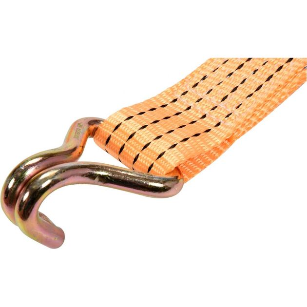 Пас для кріплення багажу з тріщаткою VOREL : сила натягу- 2000/4000 daN, 10 м х 50 мм [6], фото , зображення 5 | SNABZHENIE.com.ua