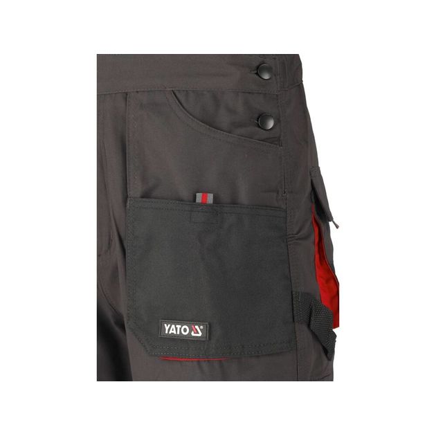Полукомбинезон рабочий YATO L, 65% полиэстер, 35% хлопок (YT-80154), фото , изображение 14 | SNABZHENIE.com.ua Полукомбинезон рабочий YATO L, 65% полиэстер, 35% хлопок (YT-80154), фото , изображение 14 | SNABZHENIE.com.ua