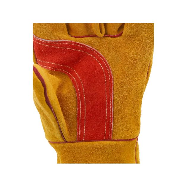 Перчатки сварщика YATO термостойкие кожаные, размер 10, изоляция., фото , изображение 11 | SNABZHENIE.com.ua