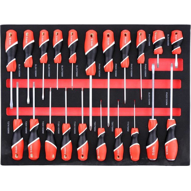 Сервисный шкаф YATO 211 элем., 5 лотков, 7 ящиков на колесах, фото , изображение 4 | SNABZHENIE.com.ua Сервисный шкаф YATO 211 элем., 5 лотков, 7 ящиков на колесах, фото , изображение 4 | SNABZHENIE.com.ua