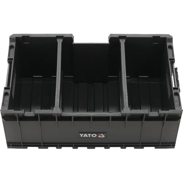 Ящик для інструментів YATO модульний YT-09166, 576х359х237 мм, з пластику, фото , зображення 6 | SNABZHENIE.com.ua