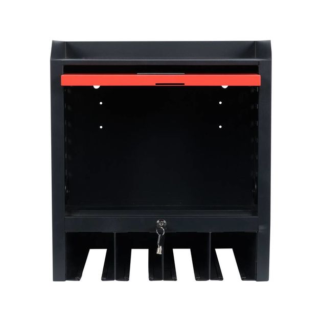 Шкаф для электроинструмента YATO 480x430x280 мм, 4 гнезда, 2 ключа, фото , изображение 8 | SNABZHENIE.com.ua Шкаф для электроинструмента YATO 480x430x280 мм, 4 гнезда, 2 ключа, фото , изображение 8 | SNABZHENIE.com.ua