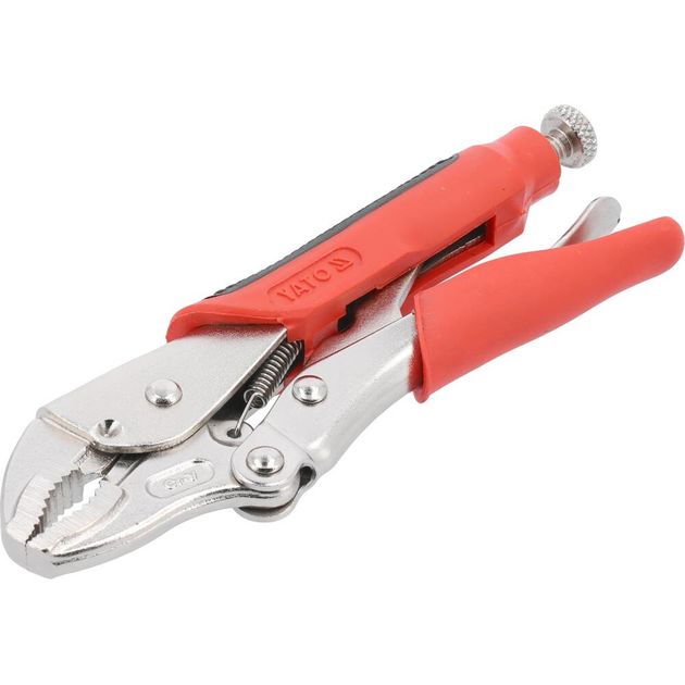 Кліщі YATO затискні 180 мм, Cr-V, нековзаюча ручка, фото , изображение 2 | SNABZHENIE.com.ua Кліщі YATO затискні 180 мм, Cr-V, нековзаюча ручка, фото , изображение 2 | SNABZHENIE.com.ua