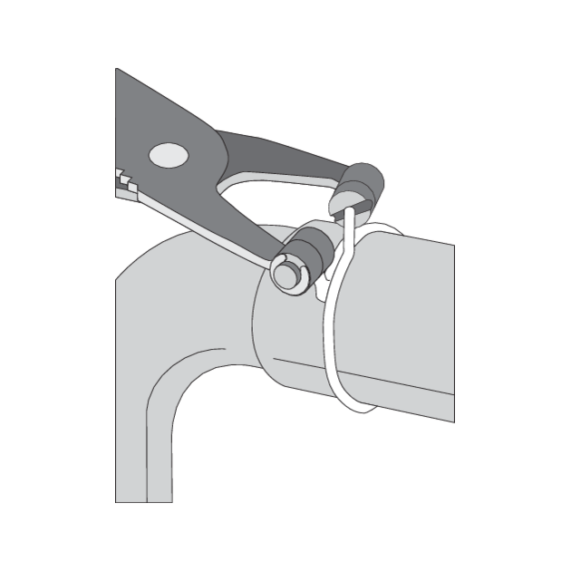 Щипцы для хомутов 12 мм, с губками, 230 мм YATO (YT-0650), фото , изображение 2 | SNABZHENIE.com.ua