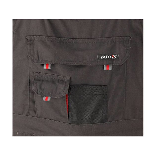 Полукомбинезон рабочий YATO 2XL, 65% полиэстер, 35% хлопок, фото , изображение 8 | SNABZHENIE.com.ua Полукомбинезон рабочий YATO 2XL, 65% полиэстер, 35% хлопок, фото , изображение 8 | SNABZHENIE.com.ua
