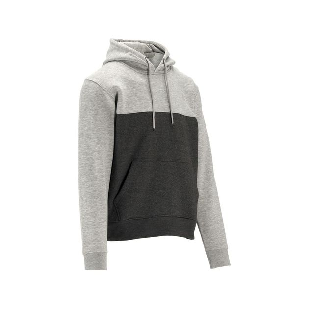 Свитшот с капюшоном LABRADOR YATO, размер L, светло/темно-серый, фото , изображение 2 | SNABZHENIE.com.ua