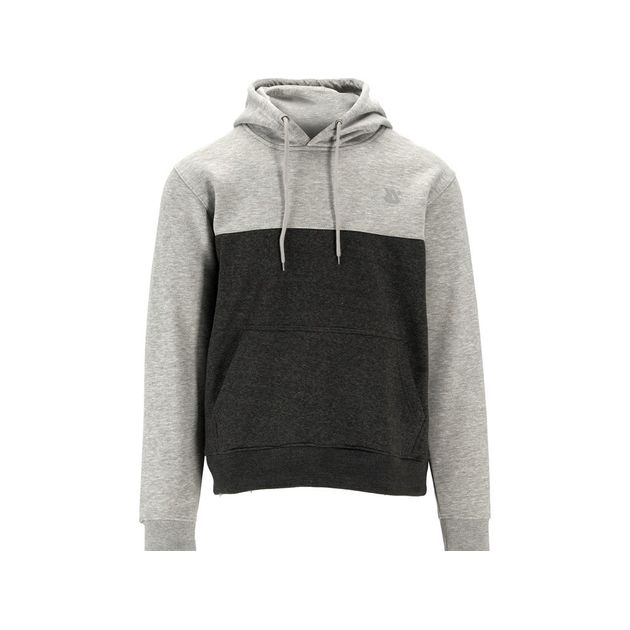 Світшот з капюшоном LABRADOR YATO, розм. M, 3 кишені, світло/темносірий; матеріал: 80% бавовна, 20% поліестер, фото , зображення 4 | SNABZHENIE.com.ua