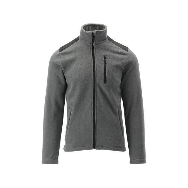 Куртка рабочая YATO XXXL из флиса, серая, 3 кармана, 100% полиэстер, фото , изображение 4 | SNABZHENIE.com.ua