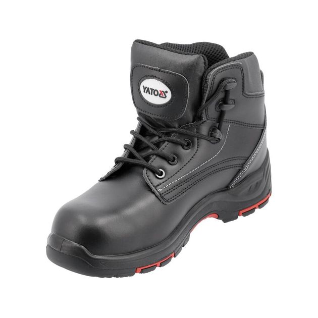 Рабочие кожаные ботинки YATO TARAN S3, размер 41, с ПУ подошвой, фото , изображение 4 | SNABZHENIE.com.ua