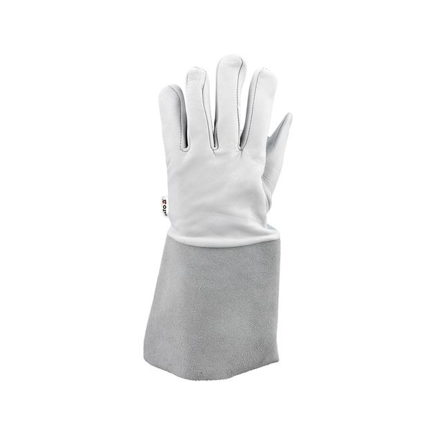 Перчатки сварщика термостойкие YATO, кожа, размер 10, фото , изображение 4 | SNABZHENIE.com.ua