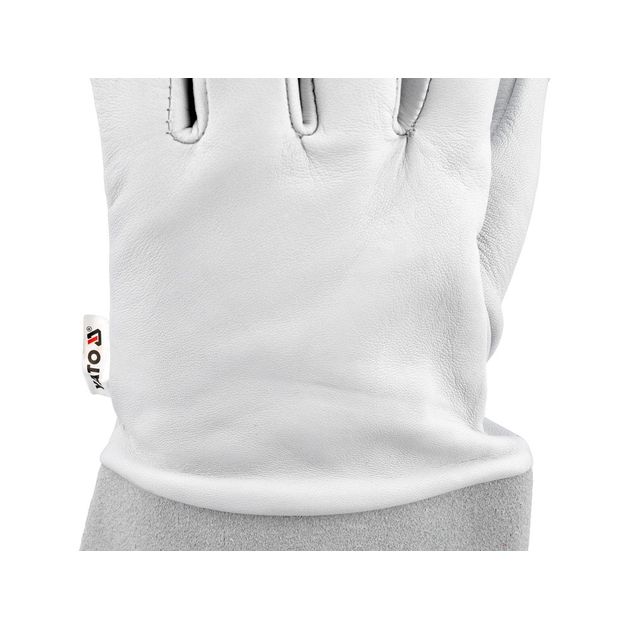 Перчатки сварщика термостойкие YATO, кожа, размер 10, фото , изображение 8 | SNABZHENIE.com.ua