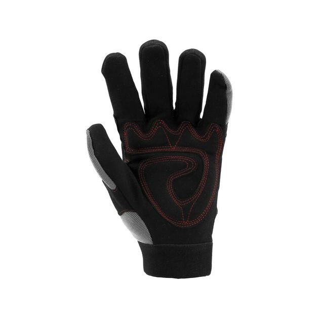 Перчатки рабочие с застежкой YATO, искусственная кожа и синтетика, р. 8, фото , изображение 6 | SNABZHENIE.com.ua