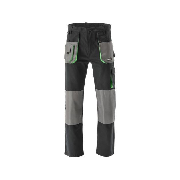 Рабочие брюки YATO, размер M, 100% хлопок (YT-80165), фото , изображение 4 | SNABZHENIE.com.ua