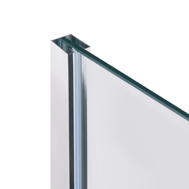 Душова перегородка Qtap Walk-In Standard CRM209.C8 90х190 см, скло Clear 8 мм, покриття CalcLess, фото , зображення 3 | SNABZHENIE.com.ua Душова перегородка Qtap Walk-In Standard CRM209.C8 90х190 см, скло Clear 8 мм, покриття CalcLess, фото , зображення 3 | SNABZHENIE.com.ua