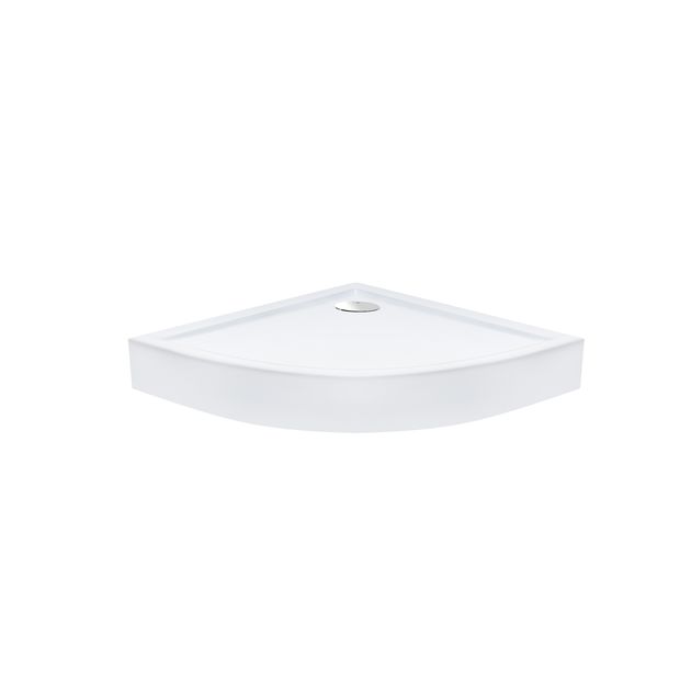 Душовий поддон Qtap Robin 308812C 80x80x12 см + сифон, фото  | SNABZHENIE.com.ua
