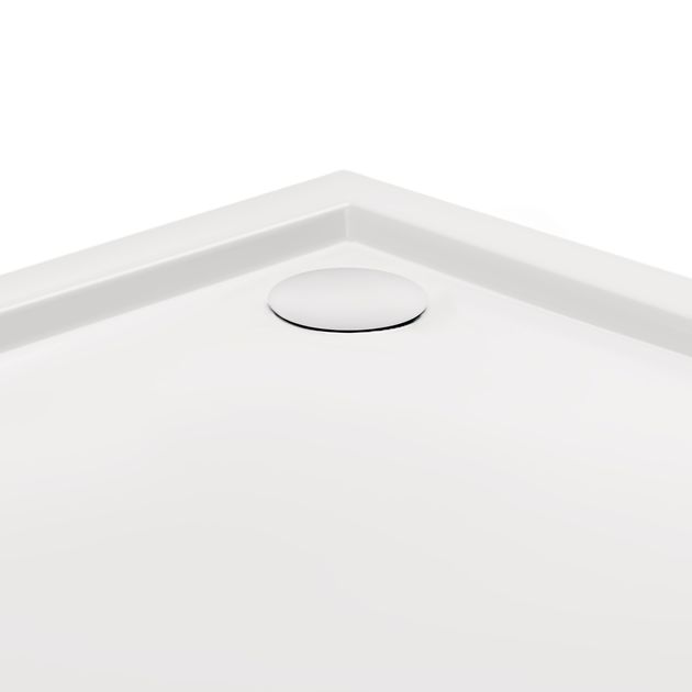 Душовий поддон Qtap Robin 301112 100x100x12 см + сифон, фото , зображення 4 | SNABZHENIE.com.ua Душовий поддон Qtap Robin 301112 100x100x12 см + сифон, фото , зображення 4 | SNABZHENIE.com.ua