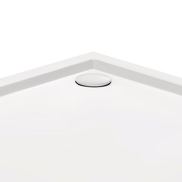 Душовий піддон Qtap Tern 301112 100x100x12 см + сифон, фото , зображення 4 | SNABZHENIE.com.ua Душовий піддон Qtap Tern 301112 100x100x12 см + сифон, фото , зображення 4 | SNABZHENIE.com.ua