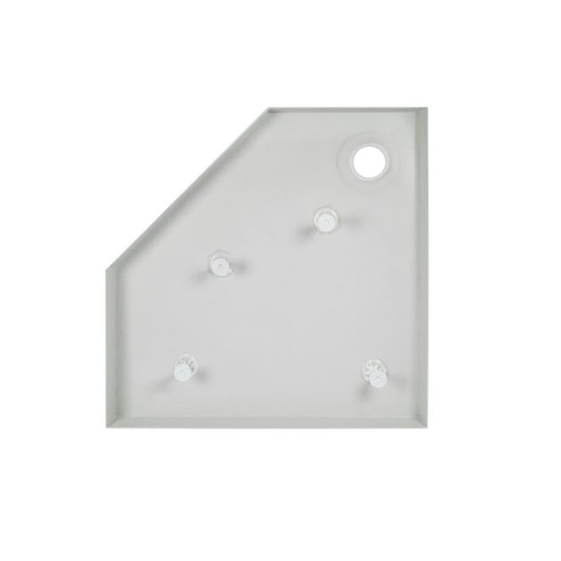 Душовий поддон Qtap Diamond 309912 90x90x12 см + сифон, фото , зображення 4 | SNABZHENIE.com.ua Душовий поддон Qtap Diamond 309912 90x90x12 см + сифон, фото , зображення 4 | SNABZHENIE.com.ua